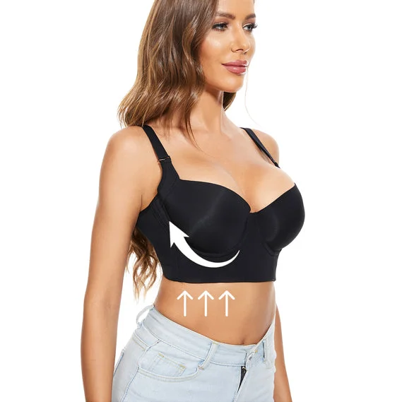 Deep Cup Bra Hide Back Fat With Shapewear Incorporated (Buy 1 Get 1 Free)